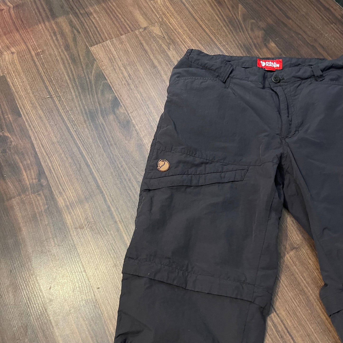 Zip Off Hose Fjällräven (L Damen) Anthrazit