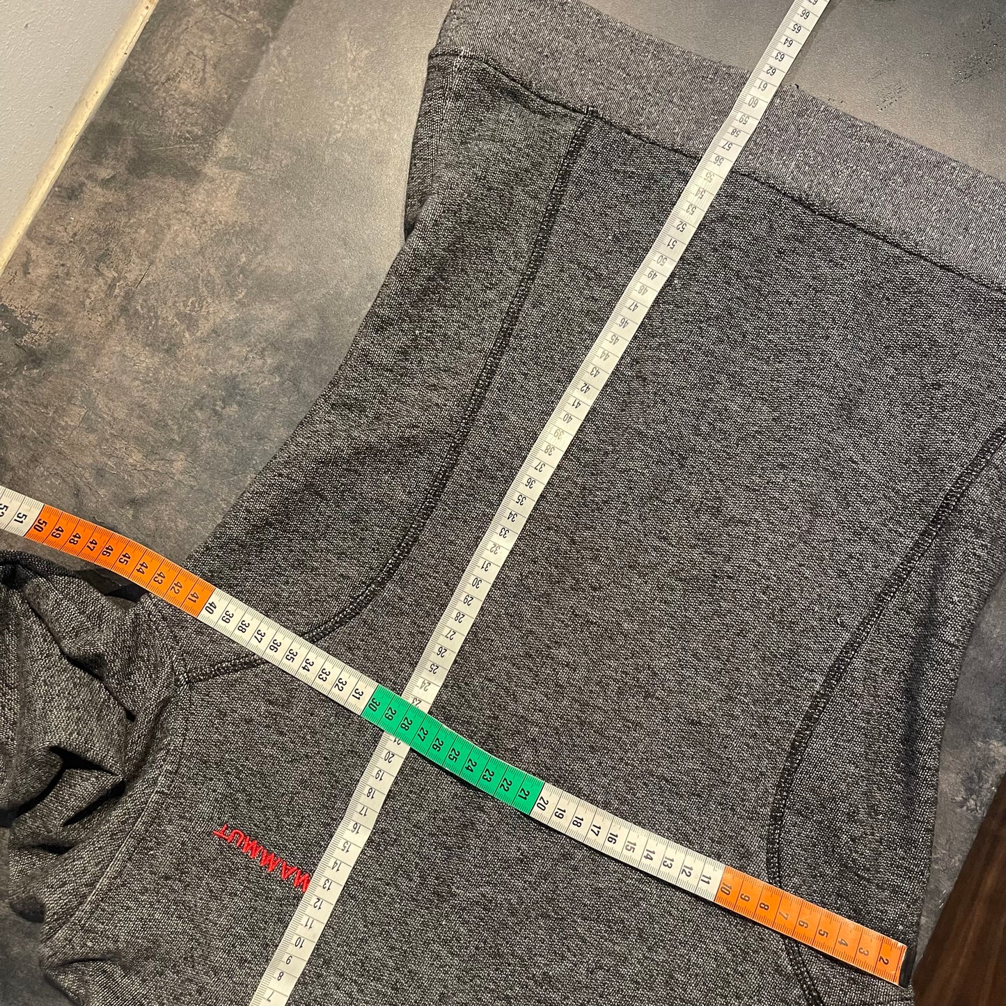 Baumwolle Fleecejacke von Mammut (S Damen) Hoodie grau