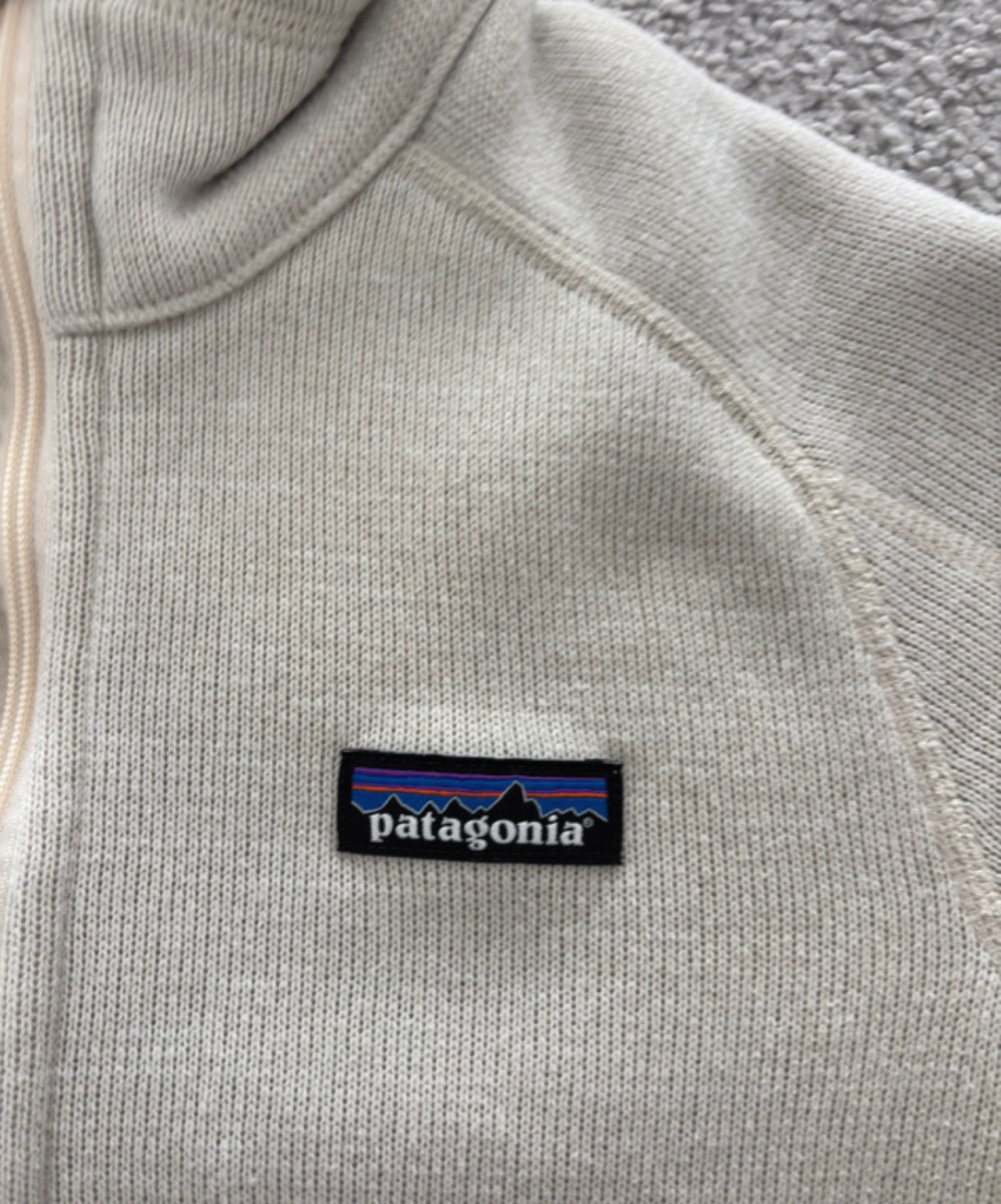 Patagonia Fleece Jacke (S Damen) Better Sweater creme