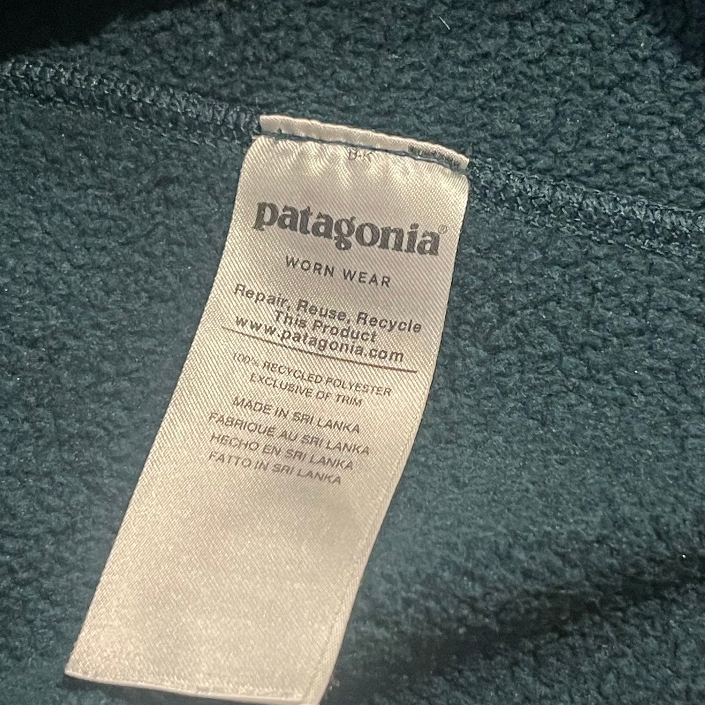 Fleece Jacke (Damen XS) Patagonia Better Sweater dunkelgrün