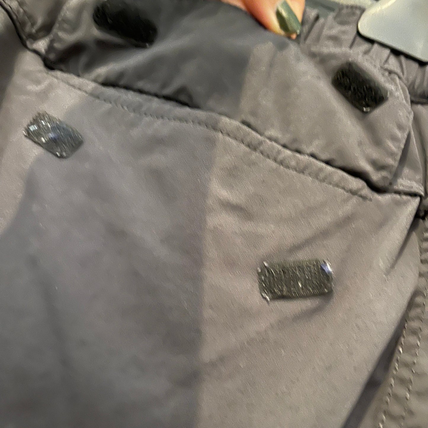Kurze Hose von Salewa (L /XL Herren) technische Shorts dunkelgrau