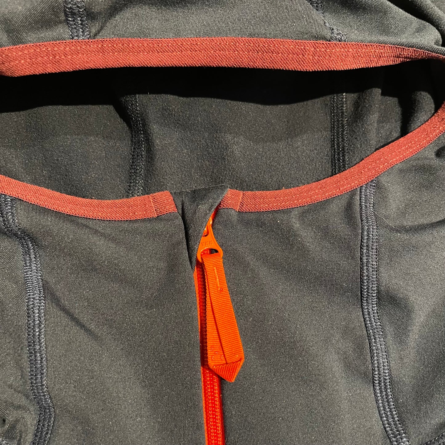 Zipper Hoodie von Haglöfs (L Herren) Kapuzen Fleece Jacke blau rot