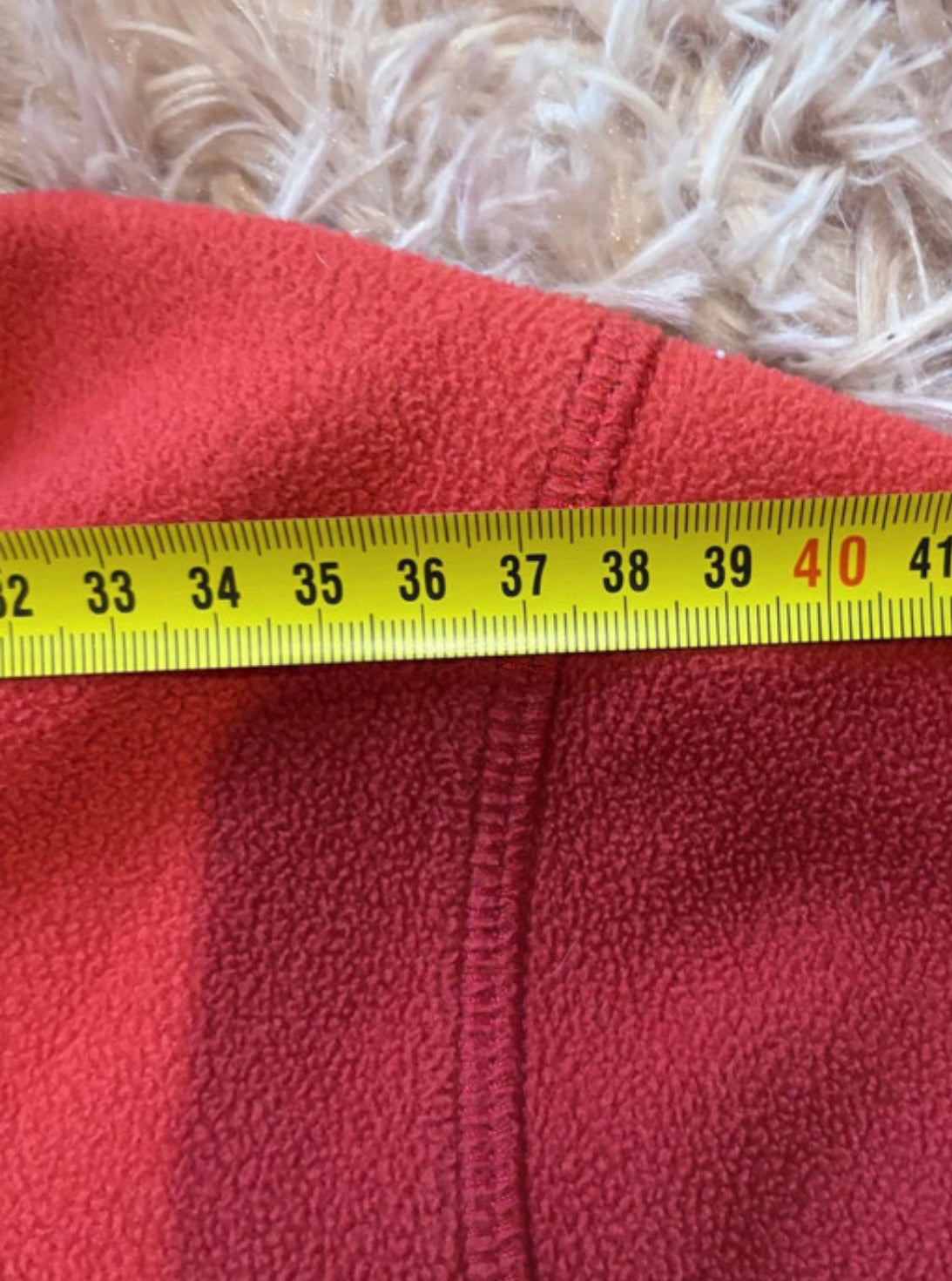 Windproof Jacke von Vaude (L Damen) Softshell Fleece rot orange