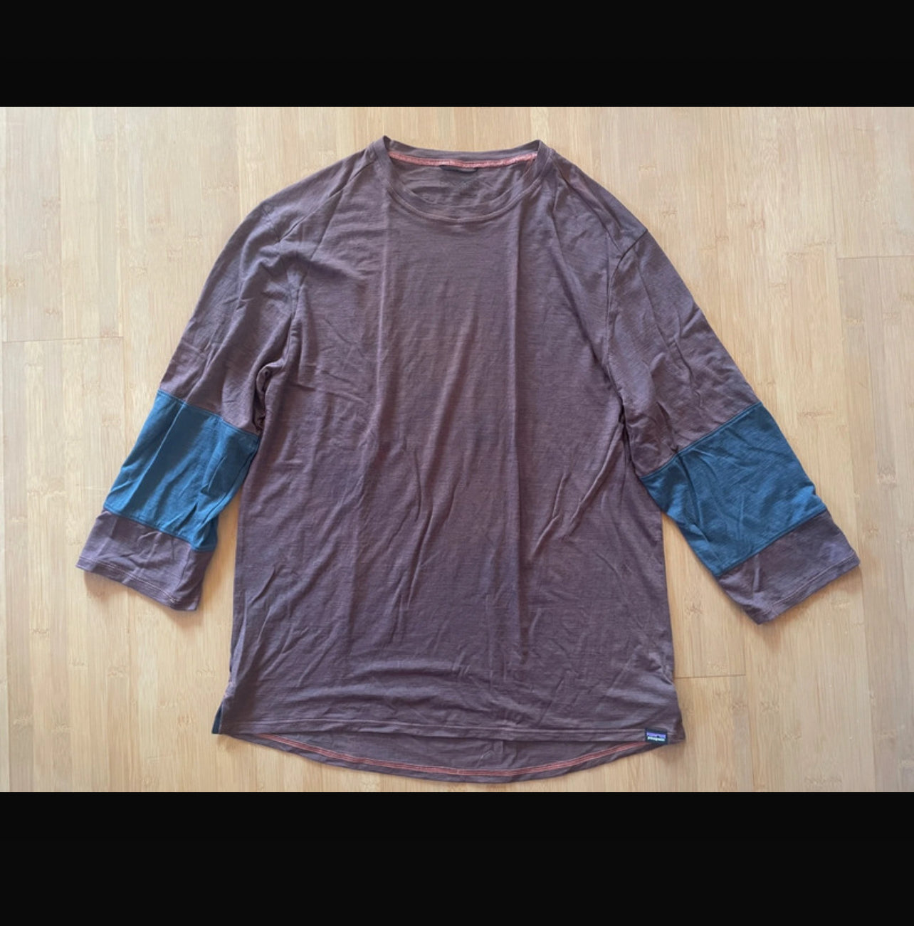 Longsleeve Patagonia (Herren M) 100% Merino 2/3 Ärmel