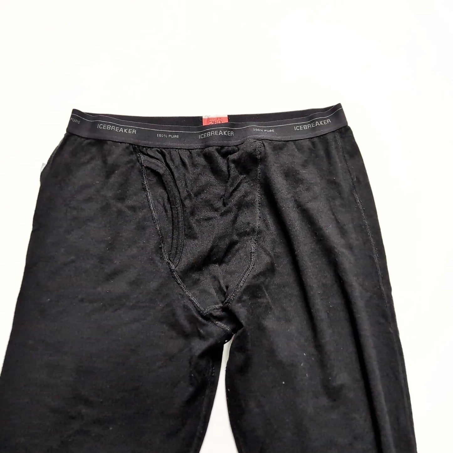 Lange Unterhose Merinowolle/ Tights von Icebreaker (XL Herren) 260 schwarz