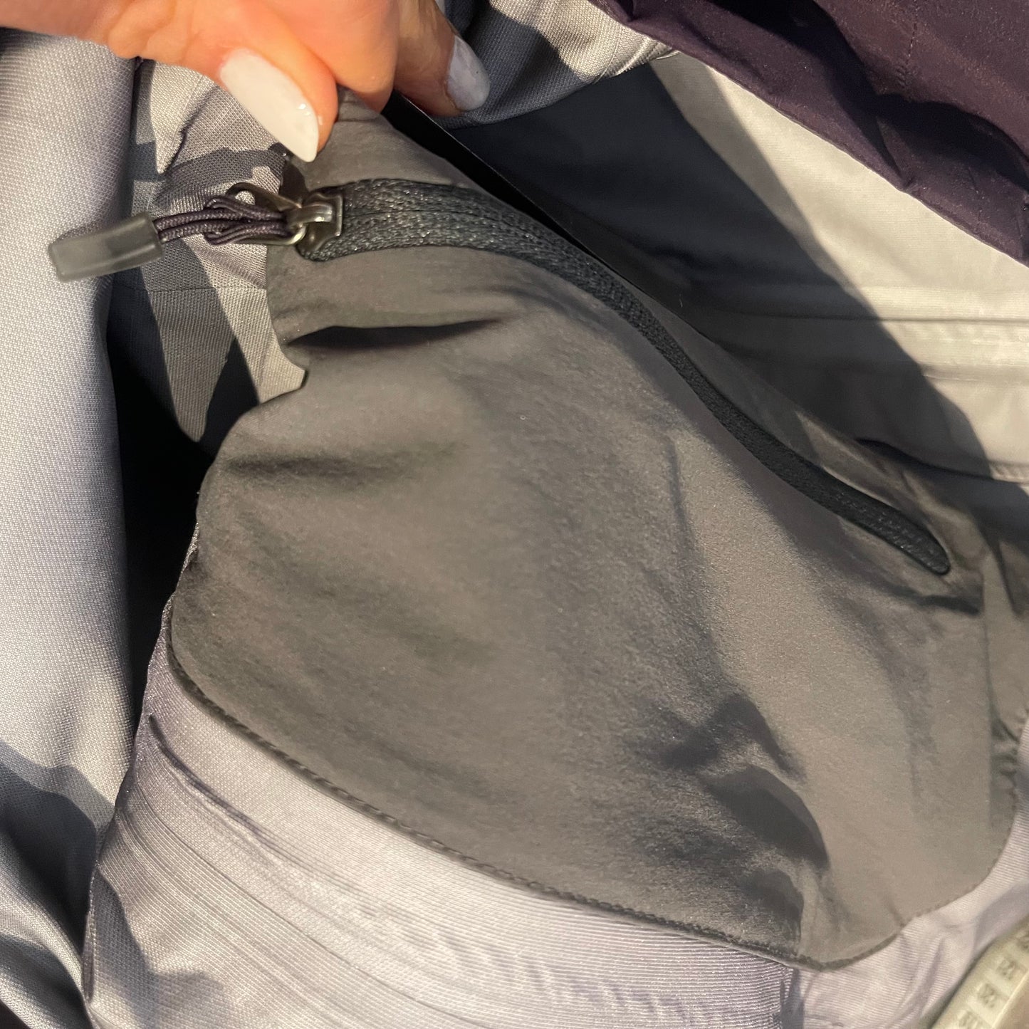 Hardshell Jacke von Haglöfs (XS Damen) Goretex lila
