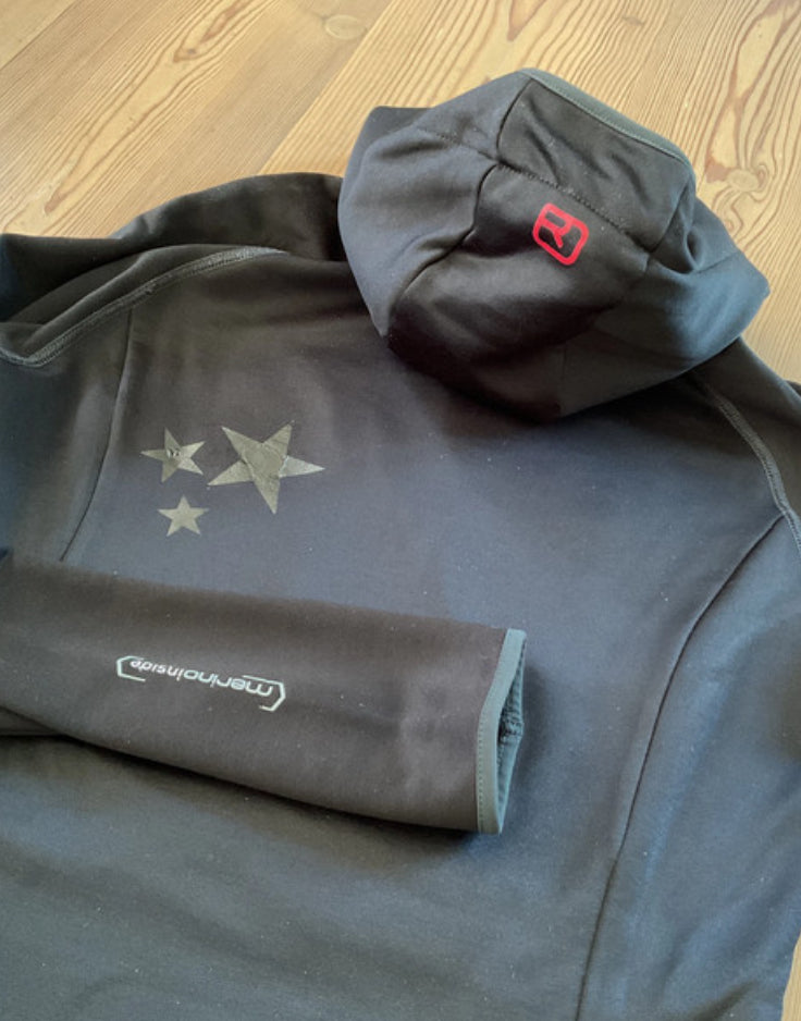 Ortovox Hoodie Merino inside (S Damen) Fleece Pullover schwarz