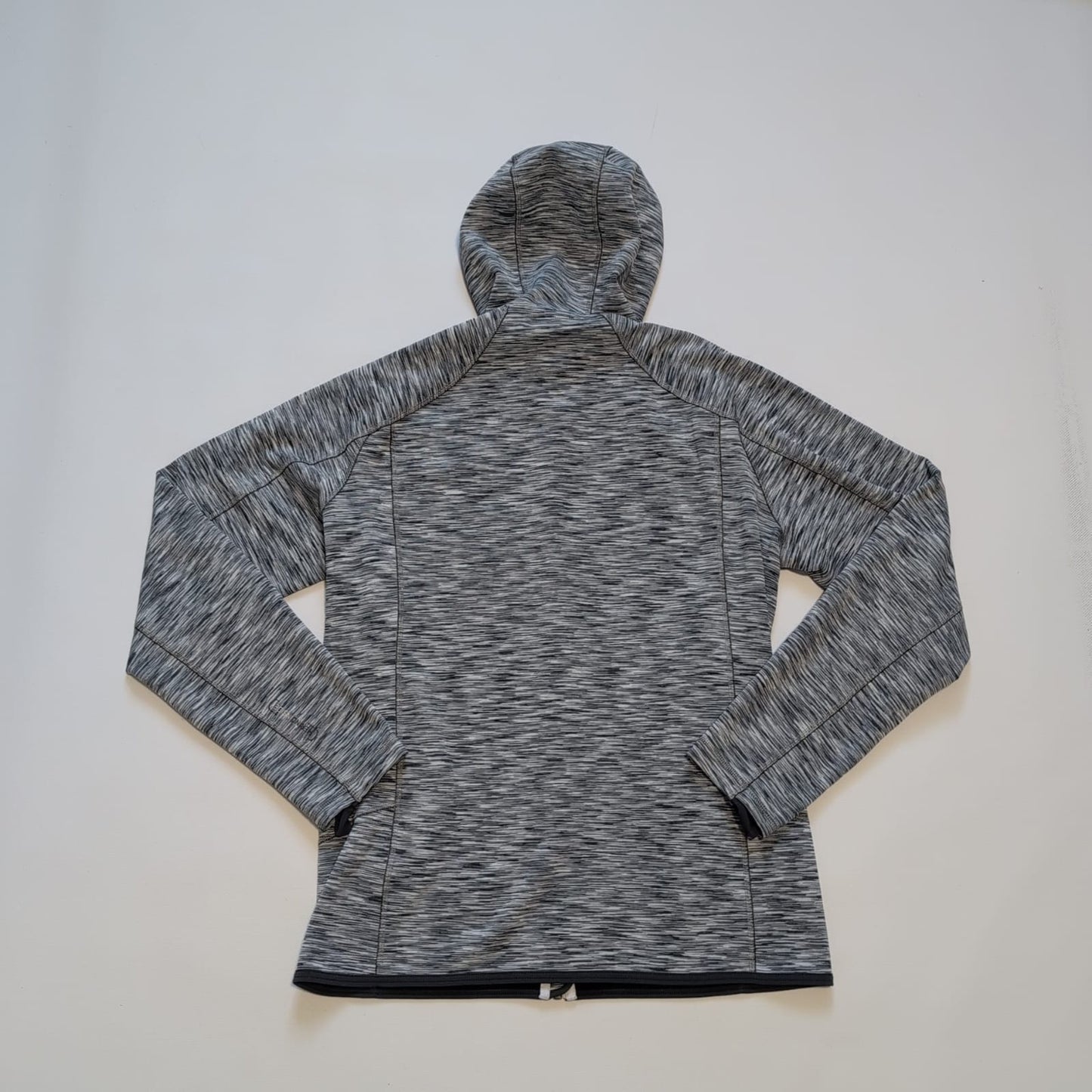 Jacke Ortovox Merino inside (L Herren) Fleece Hoodie grau meliert