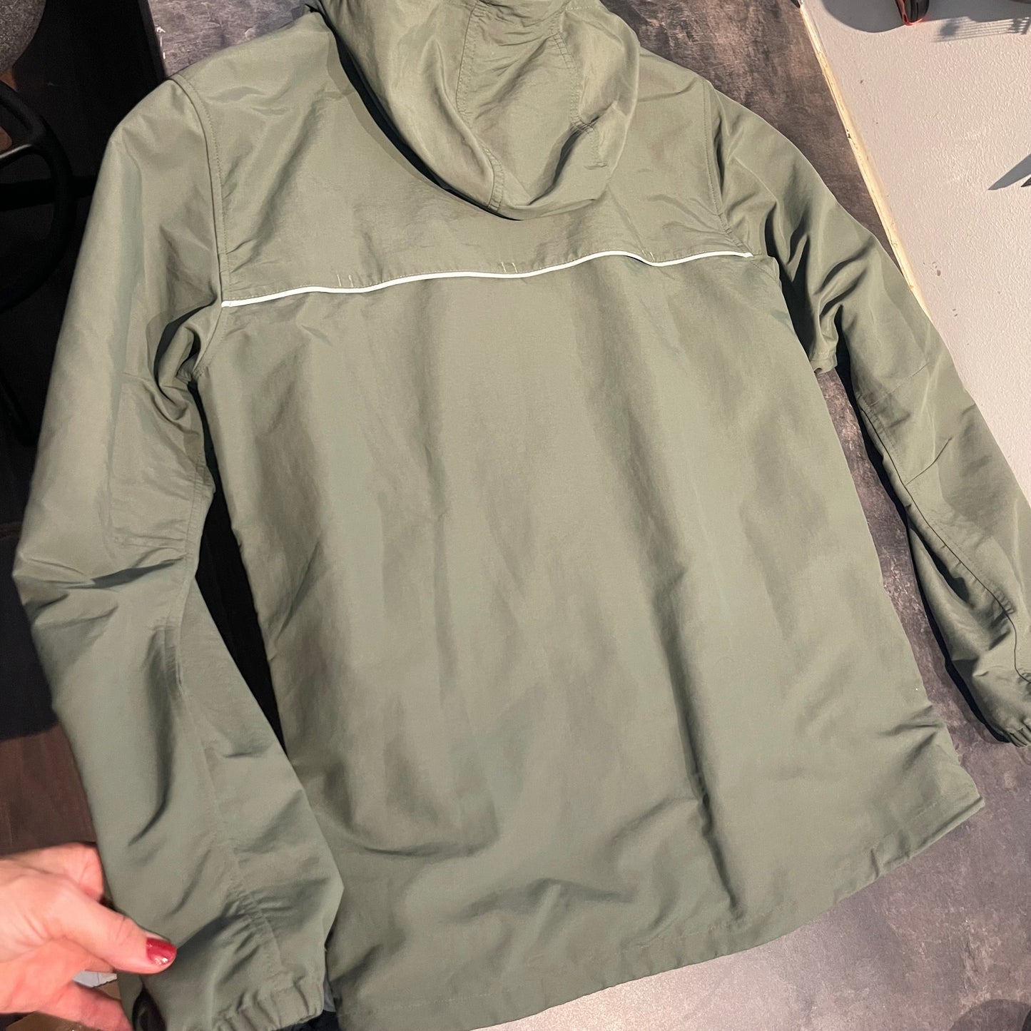 Patagonia Kapuzen Jacke (S bis M Herren ) khaki grün