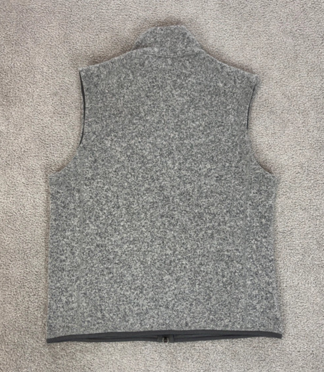 Patagonia Better Sweater Weste (M Herren) Strickoptik Fleece grau