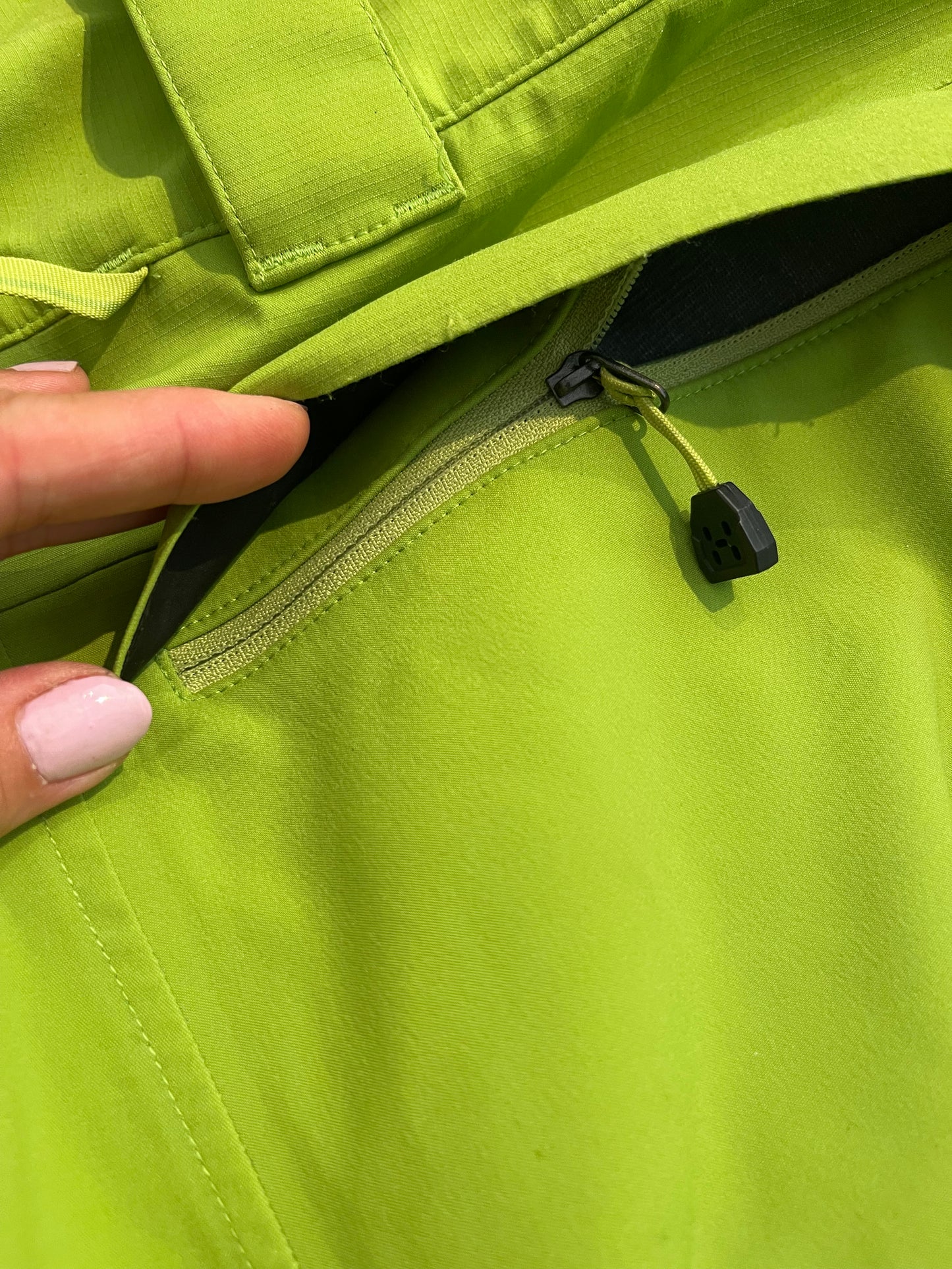 3L Hardshell Träger Hose von Haglöfs (L Herren) Bib Tourenhose grün