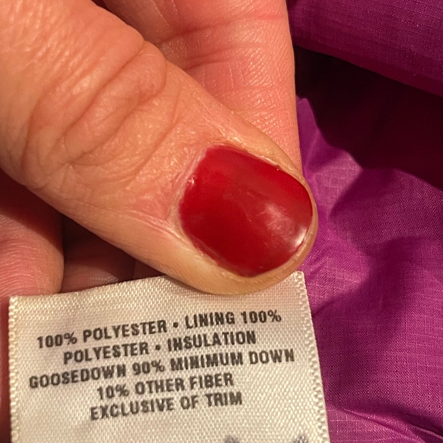 Patagonia Daunen Jacke (XS Damen) wasserabweisend Kapuze Magenta lila
