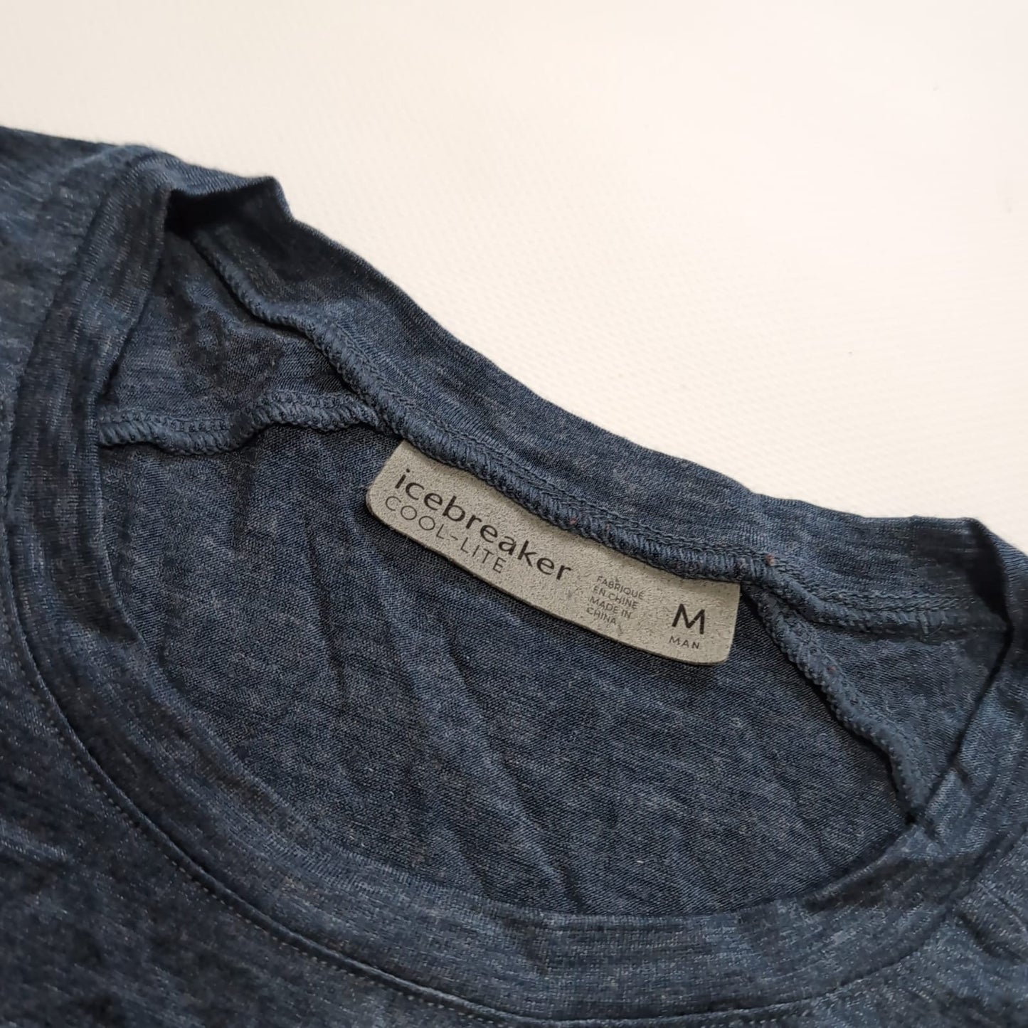 Merino T-Shirt von Icebreaker (M Herren) dunkelblau