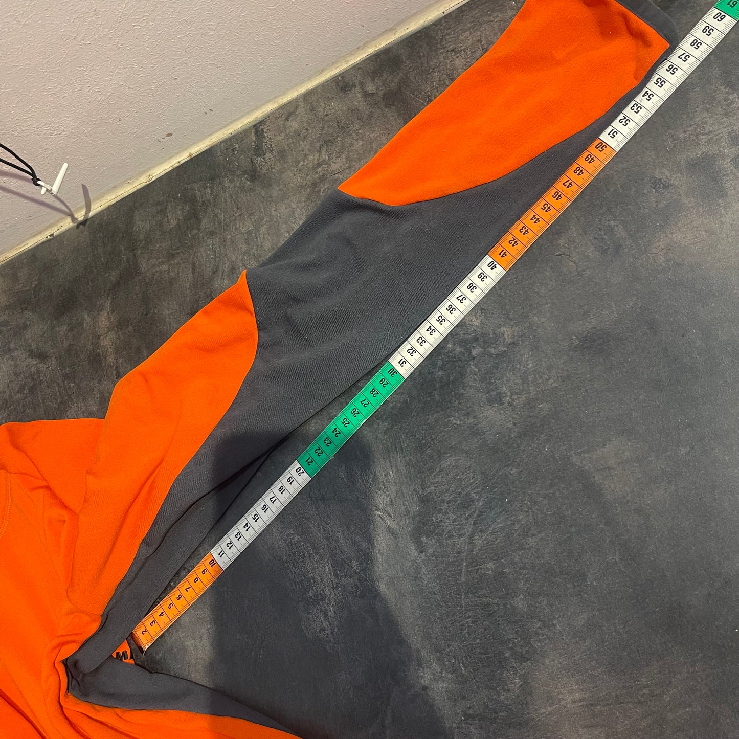 Mammut Longsleeve (L /XL Herren) Half Zip Shirt Polartec orange