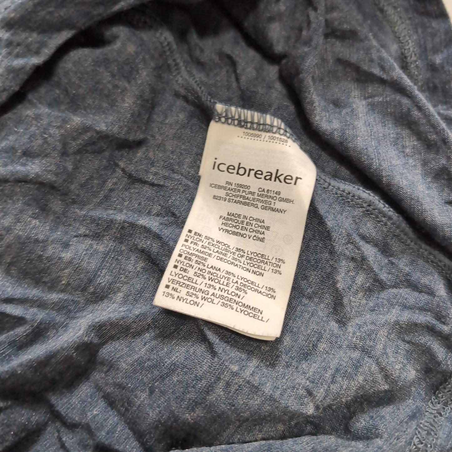 Merino T-Shirt von Icebreaker (M Herren) dunkelblau