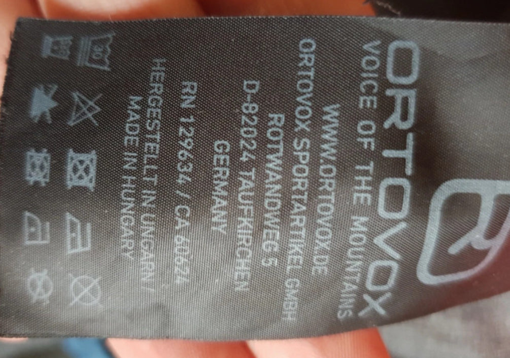 Warme Kapuzen Jacke von Ortovox (M Damen) Swisswool blau