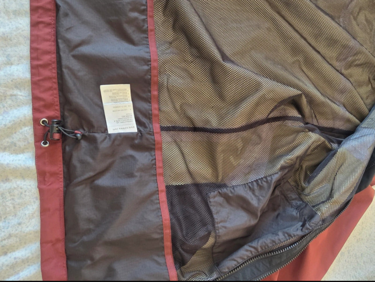 3in1 Jacke von Salewa (L Herren) wasserdicht Goretex bordeaux rot