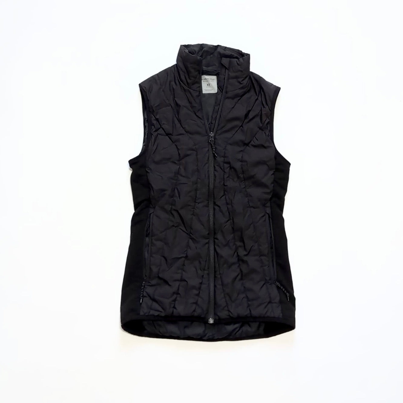 Stepp Weste von Icebreaker Merino (XS Damen) schwarz