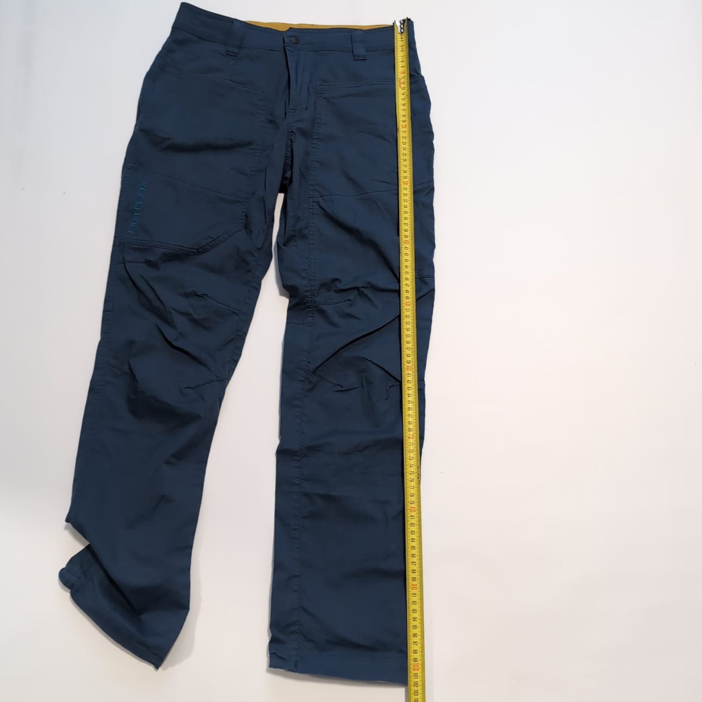 Trekking- Hose von Ortovox Baumwolle mit Merino (S Herren / M Damen) blau