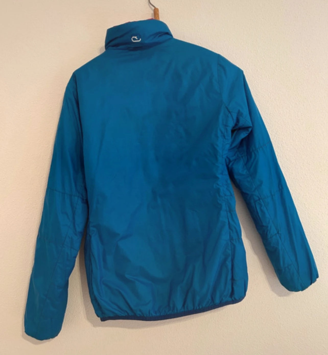 Wende Jacke Ortovox (S Damen) Swisswool Isolation pink blau