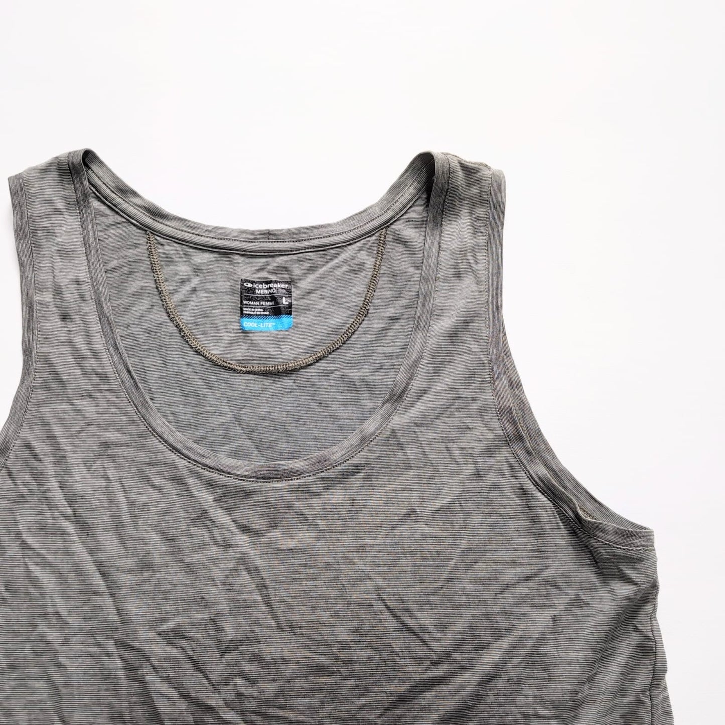 Tank Top von Icebreaker Merino (L) Sport Shirt grau