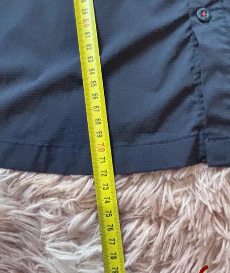Kurzarm Hemd (L Herren) von Millet dunkelblau Stretch
