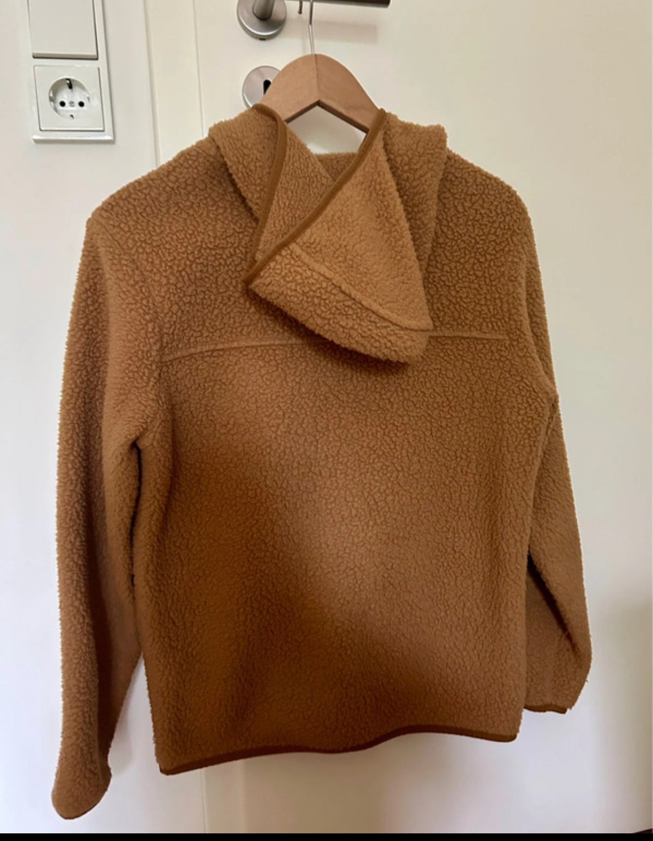 Teddy Jacke Patagonia (S Damen ) Retro Pile Kapuze ocker braun