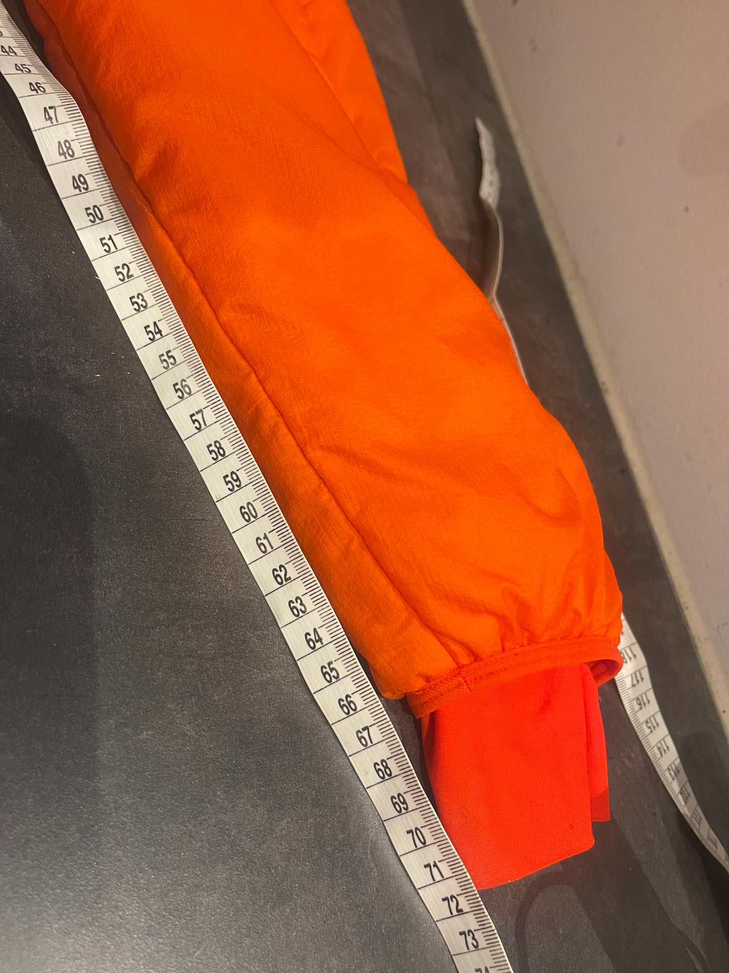 Stepp Jacke von Haglöfs Polartec mit Kapuze (L Herren) orange