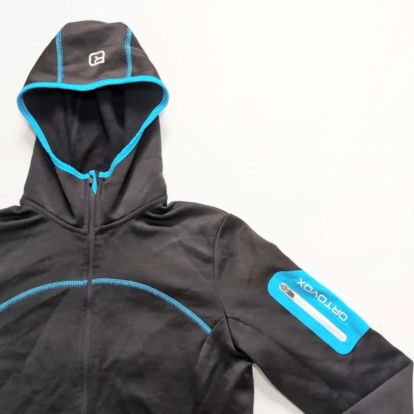 Ortovox Merino Jacke (S Damen) Zip Hoodie schwarz