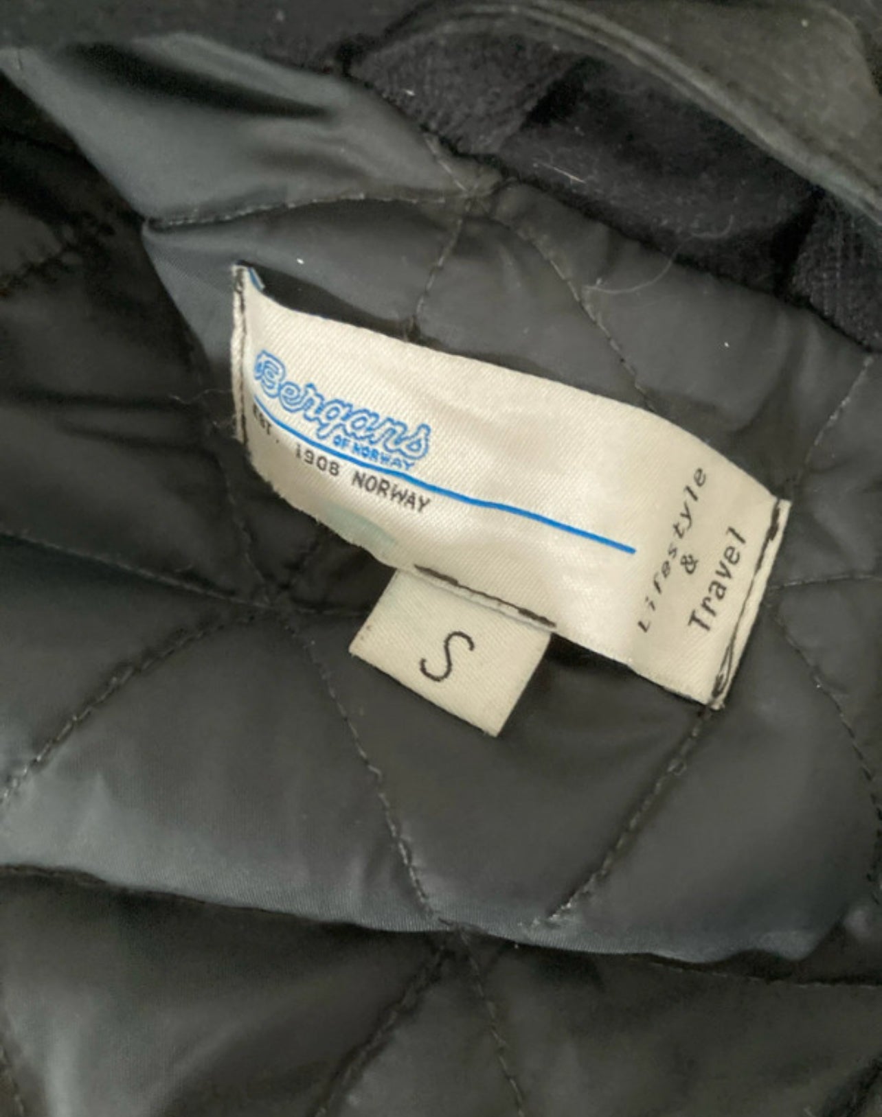 Parka von Bergans Regenmantel gefüttert (S Damen) in Graphit
