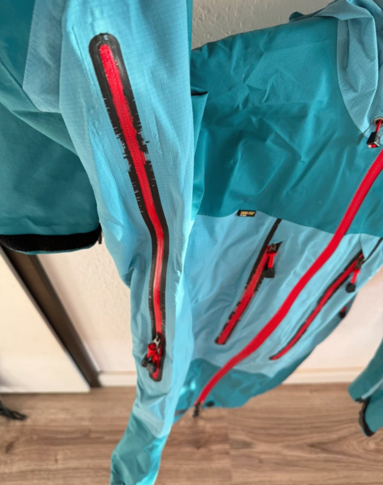 Leichte Regen Jacke von Haglöfs (L Damen) GoreTex türkis