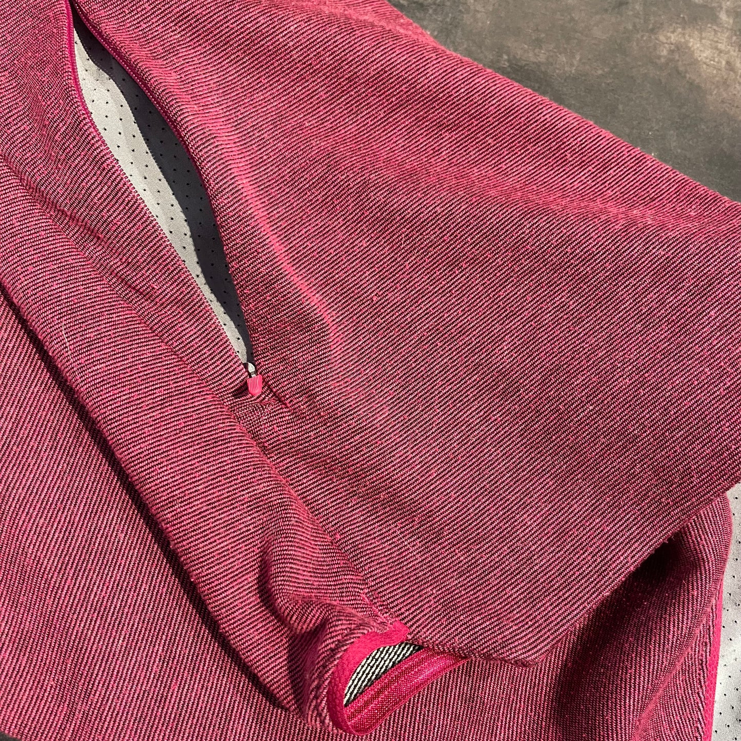 Hybrid Jacke von Mammut (S Damen) Zipper Fleece Magenta pink