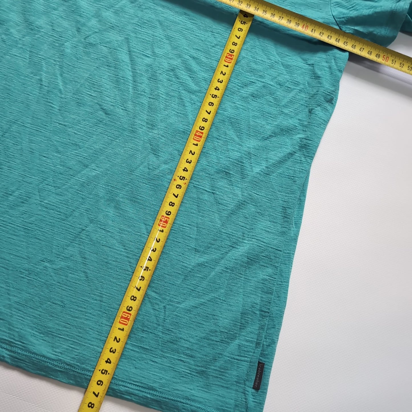 T-Shirt von Icebreaker pure Merino (Damen L) türkis