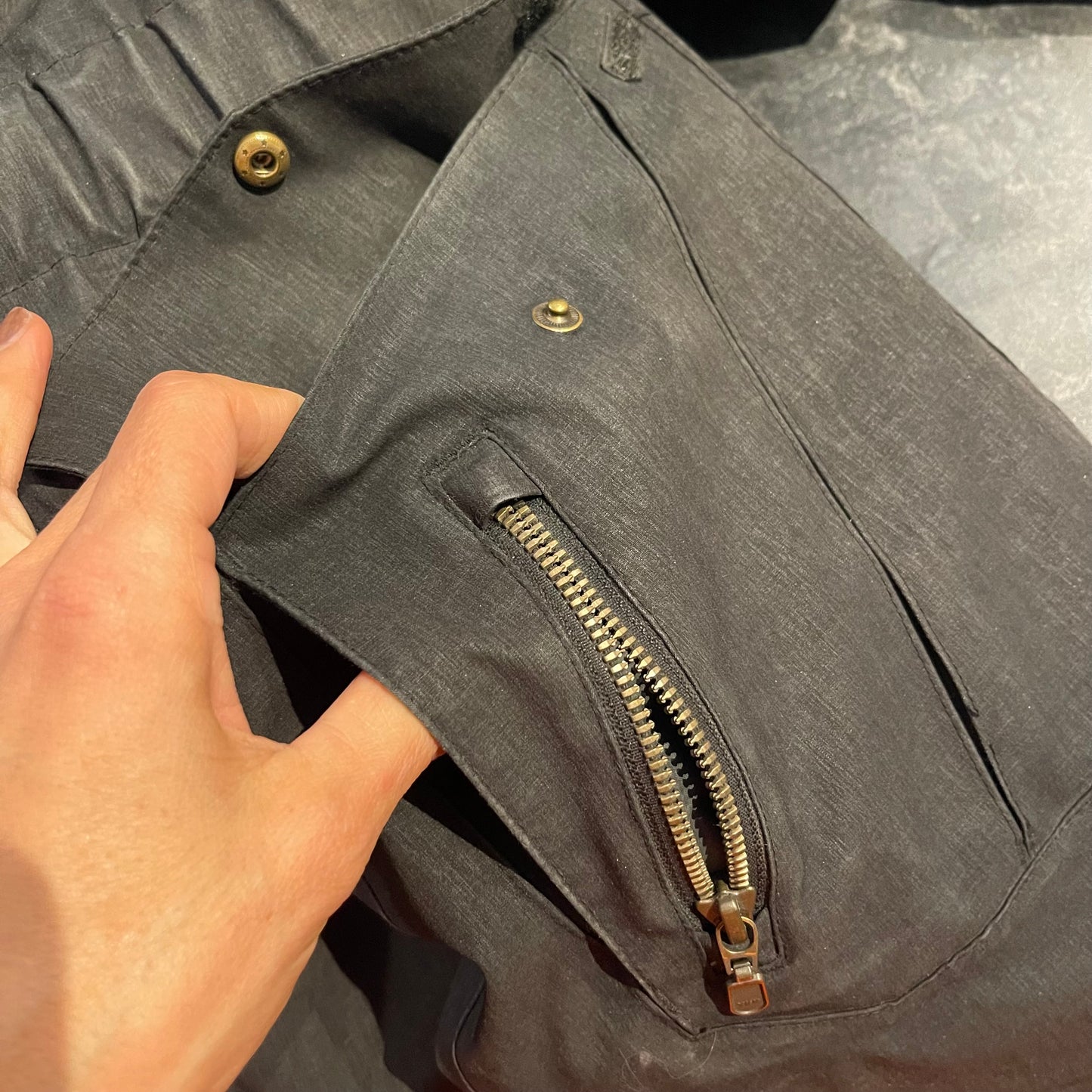 Parka von Bergans Regenmantel gefüttert (S Damen) in Graphit