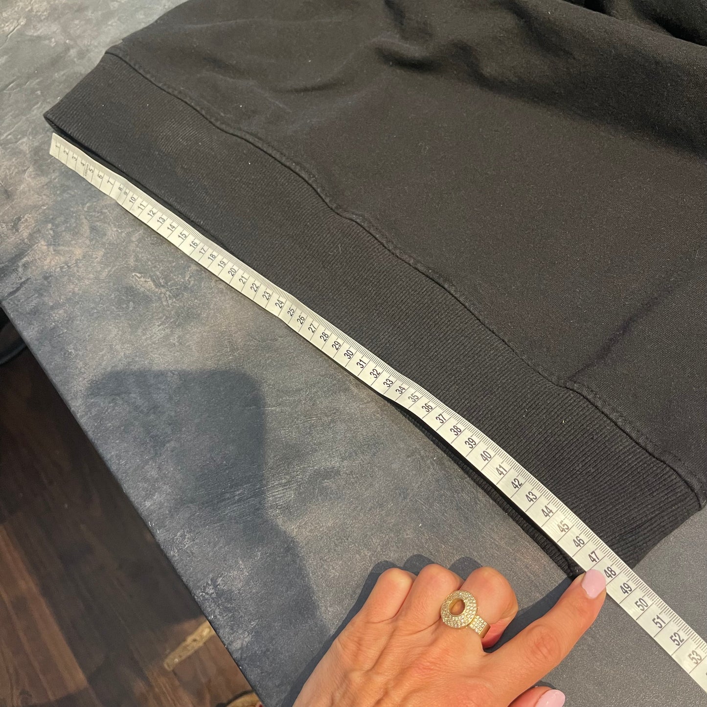 Patagonia Uprisal Hoodie (M Unisex) Bio-Baumwolle Brustlogo schwarz