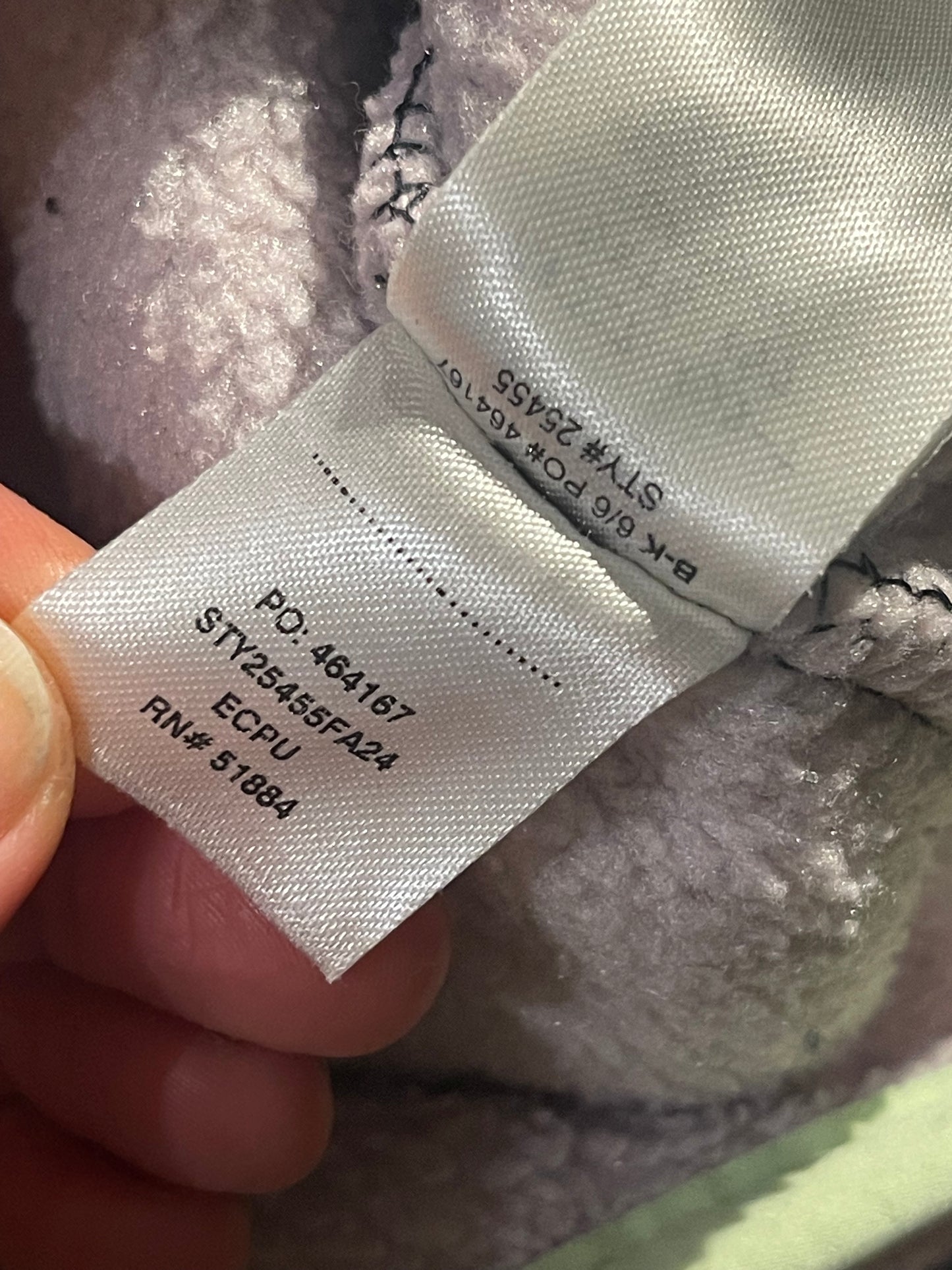 Fleece Pullover Patagonia Synchilla (M Herren / L Damen) marineblau lila