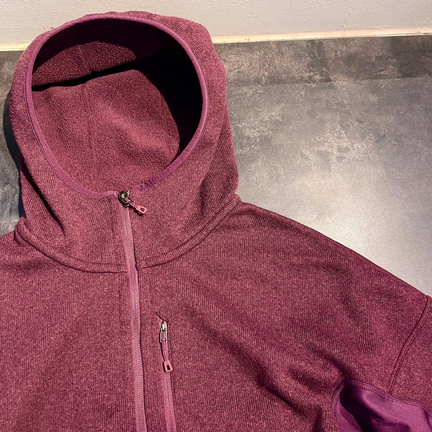 Patagonia Fleece Jacke (XL Damen ) Better Sweater bordeaux