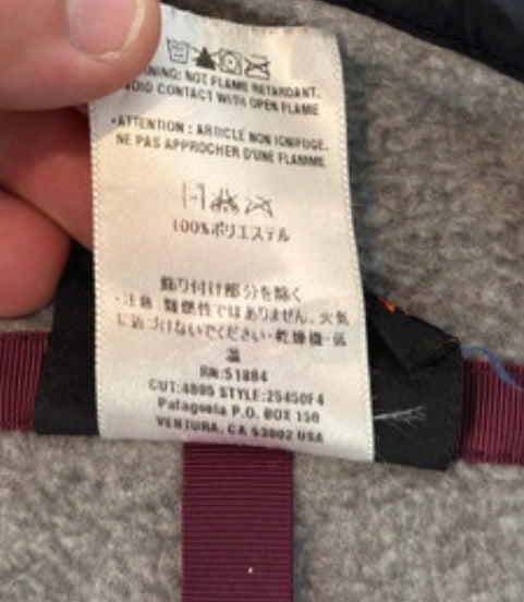 Patagonia Fleece Pullover (XL Herren) Synchilla grau