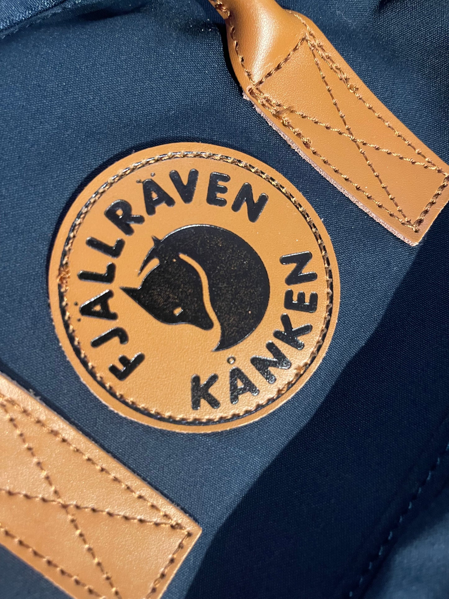 Känken Rucksack von Fjällräven marineblau neu