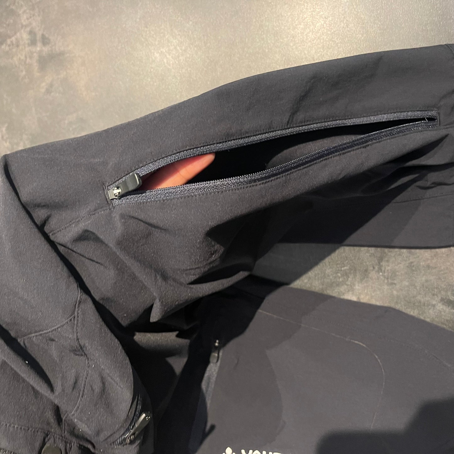 Trekking Hose von Vaude (XS Damen) Softshell schwarz
