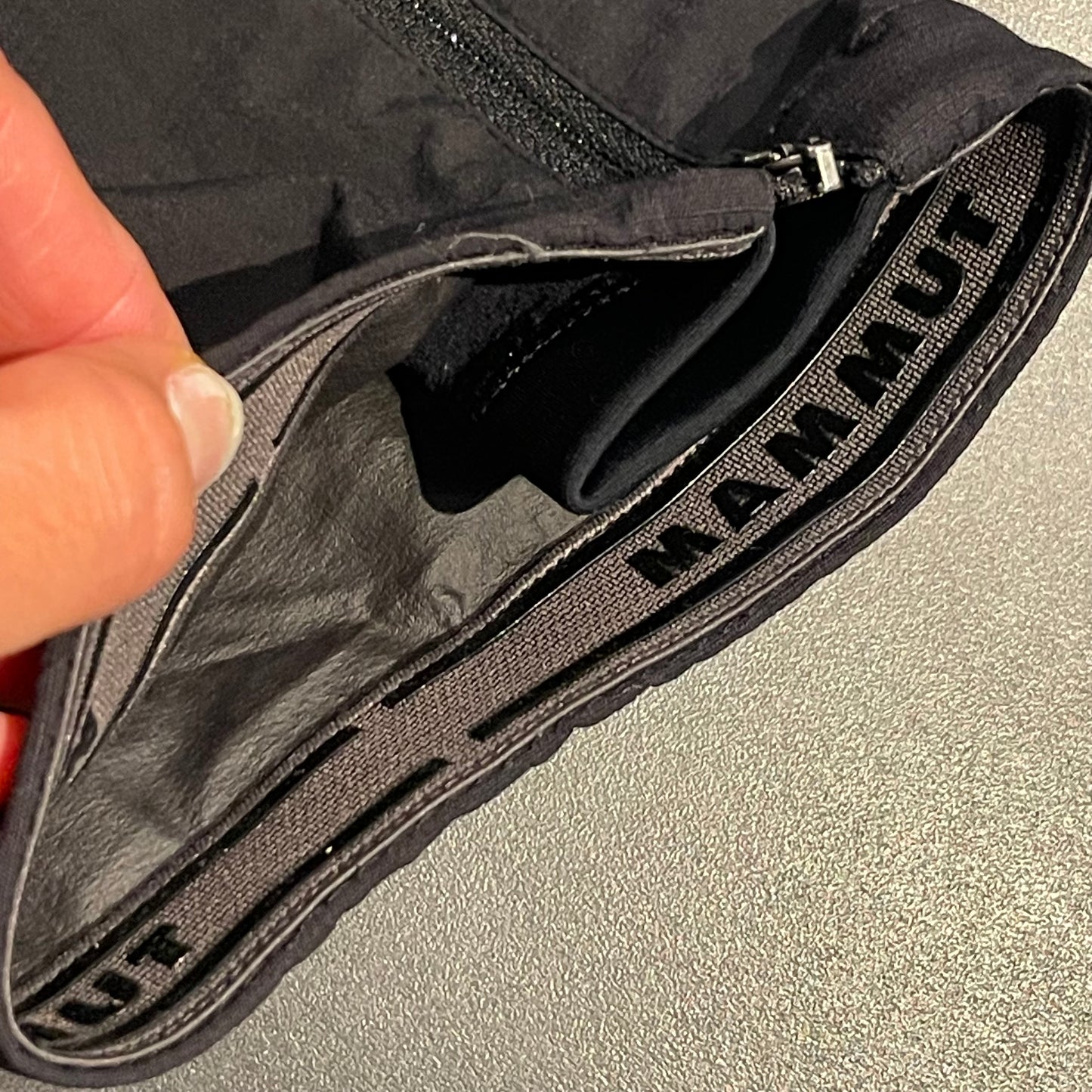 Elastische Trekking Hose Mammut (S Damen, Herren) wasserdicht schwarz