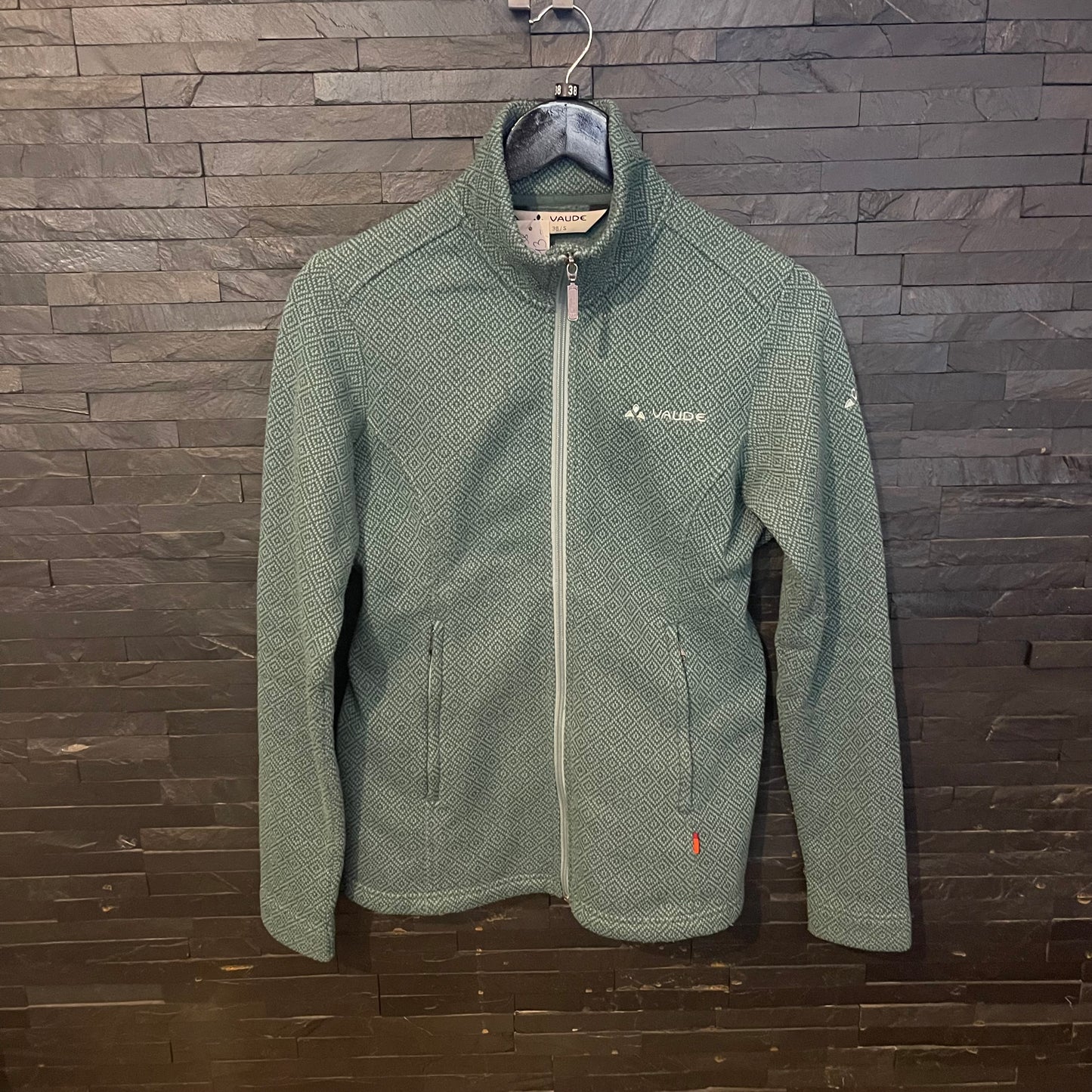 Fleece Jacke von Vaude (S/M Damen) Full Zip Shirt türkis