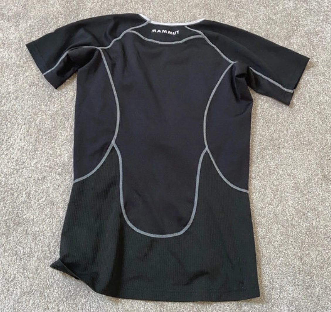 Ski Funktionsshirt mit Wolle von Mammut (S Damen) schwarz