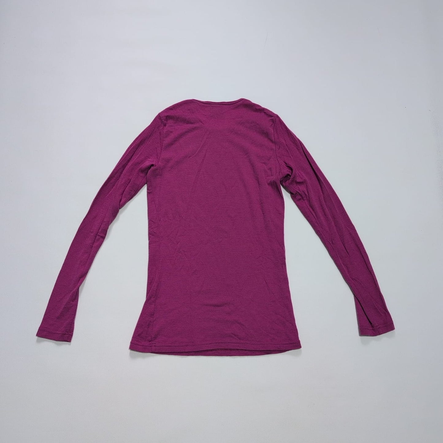 Merino Longsleeve Icebreaker (M Damen) Magenta pink