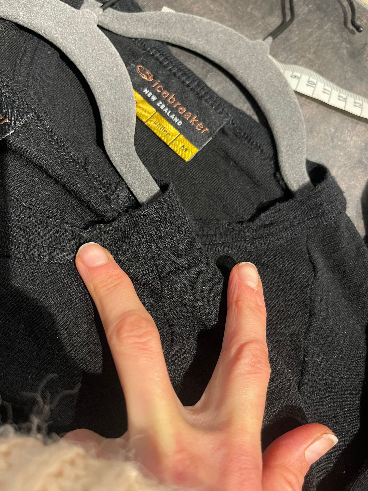 Merino Longsleeve Icebreaker (M Herren) schwarz