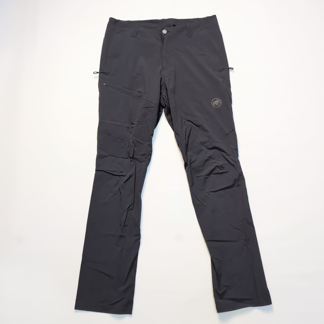 Leichte Trekking Hose von Mammut (M Herren) wasserabweisend Anthrazit