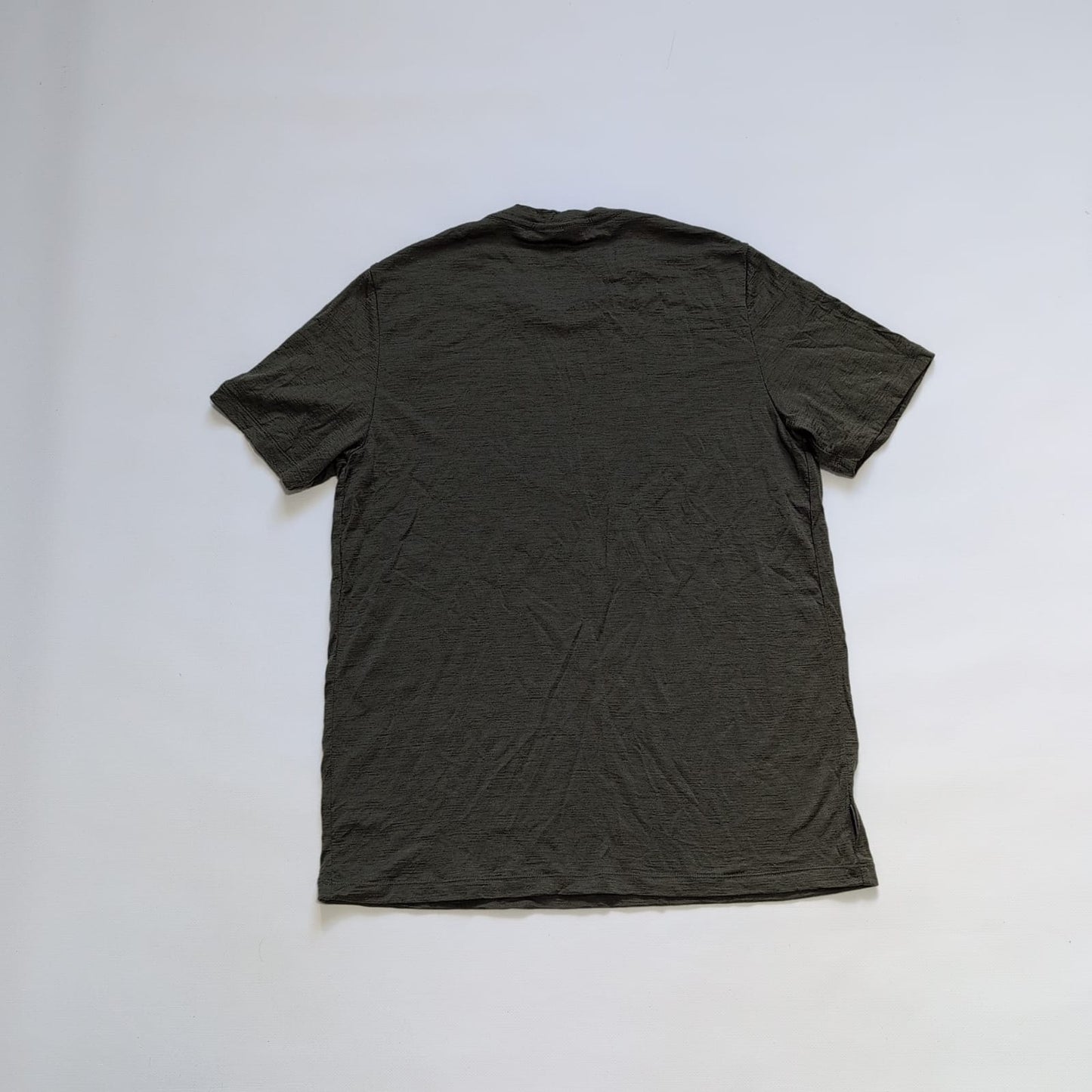 Merino T-Shirt von Icebreaker 150 (M Herren) khaki mit Print