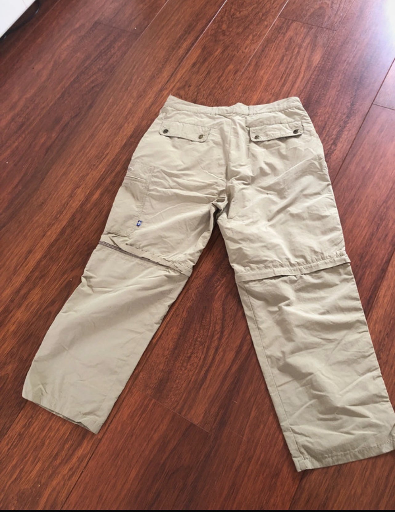 Outdoor Hose von Fjällräven (XXL / 44 Damen ) Zip-Off olive-beige