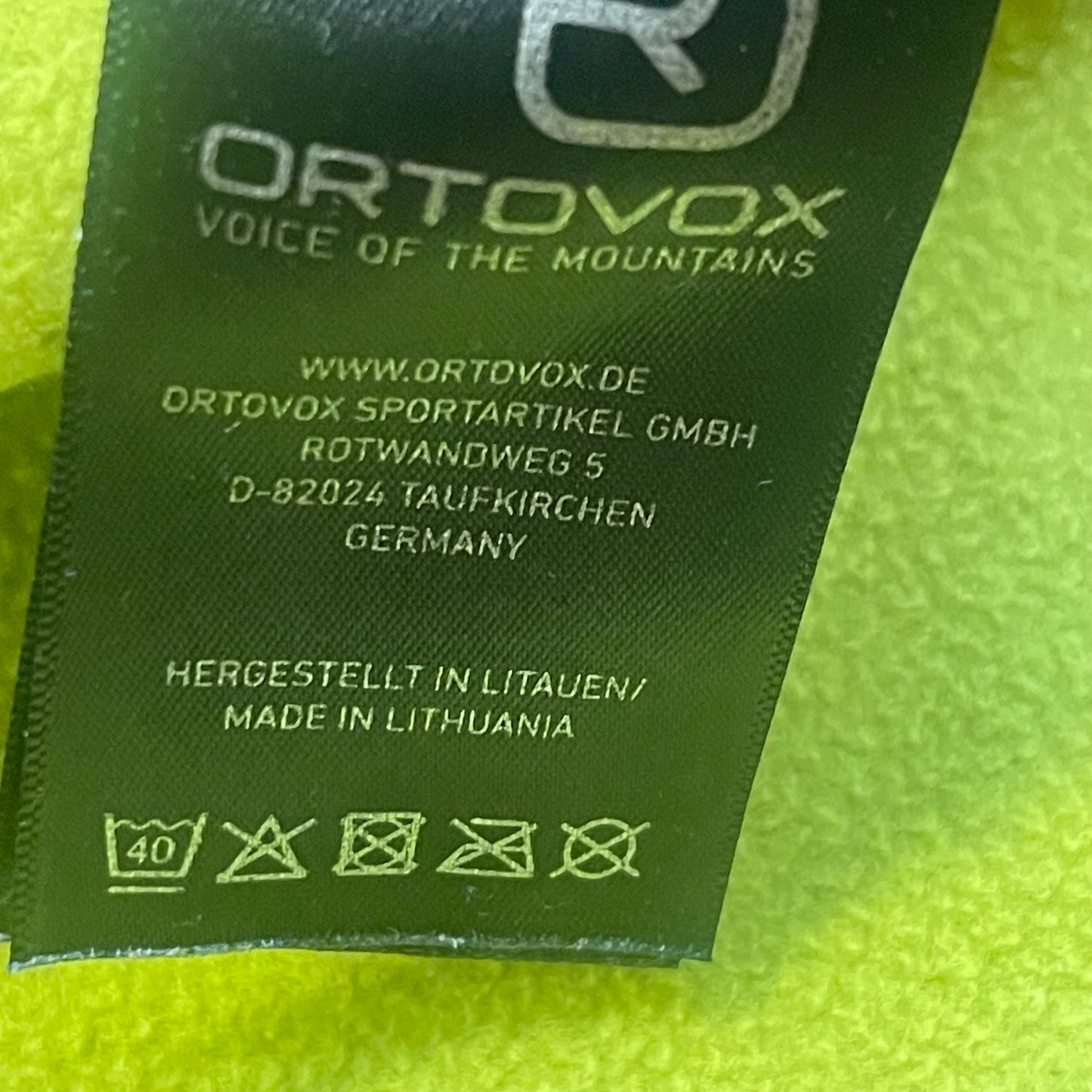 Ortovox Hoodie Merino inside (S Damen) Fleece Pullover grün