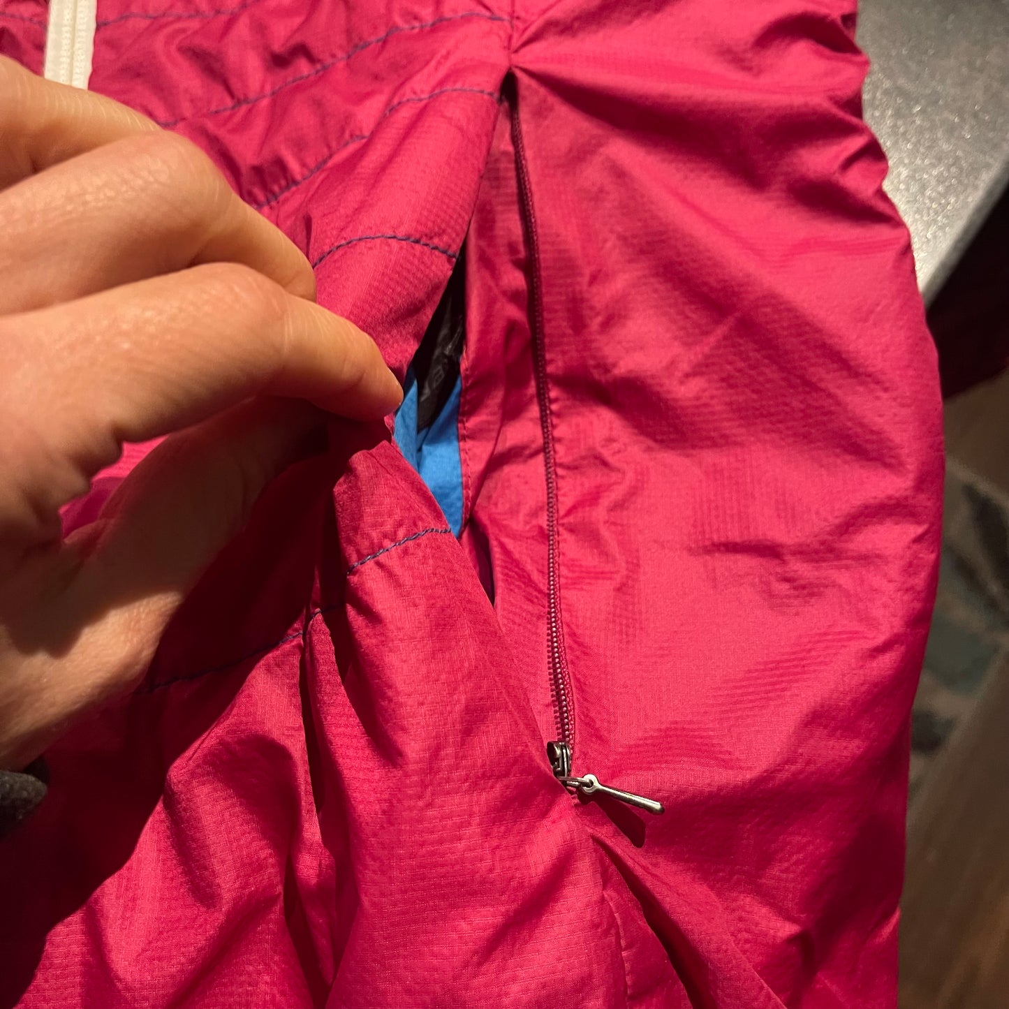 Wende Jacke Ortovox (S Damen) Swisswool Isolation pink blau